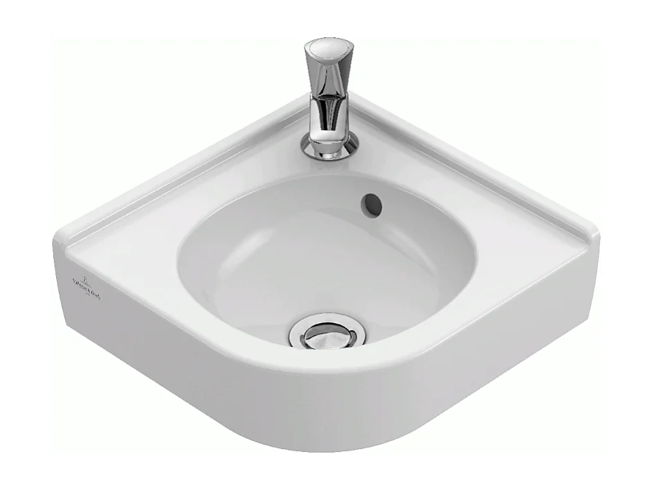 Lave-mains d'angle 32x32cm VILLEROY ET BOCH O.Novo blanc