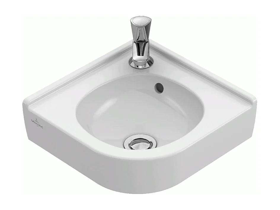 Lave-mains d'angle 32x32cm VILLEROY ET BOCH O.Novo blanc