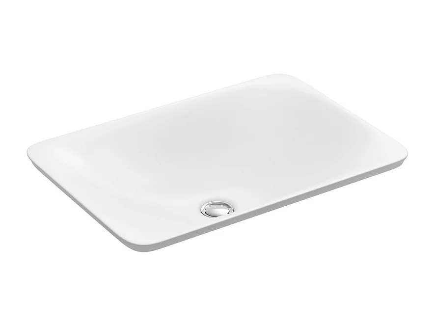 Vasque à encastrer par-dessus JACOB DELAFON Carillon rectangle