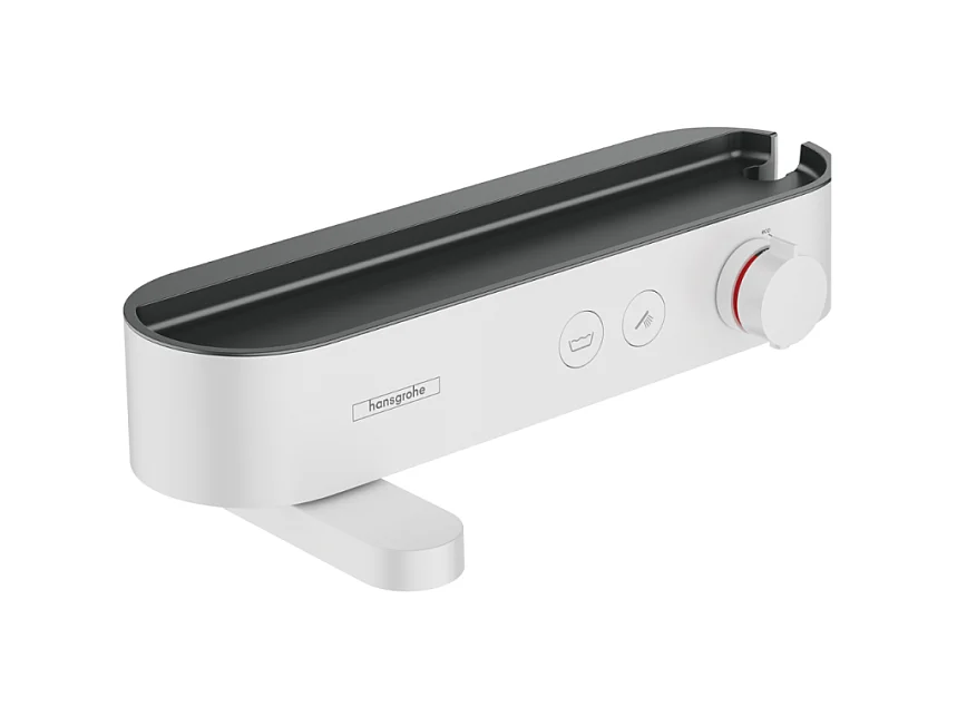 Mitigeur baignoire thermostatique HANSGROHE ShowerTablet Select 400 blanc mat