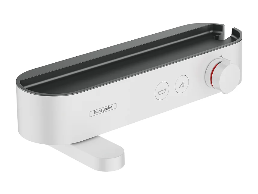 Mitigeur baignoire thermostatique HANSGROHE ShowerTablet Select 400 blanc mat