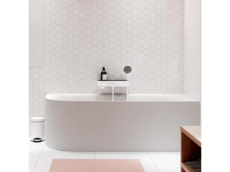 Mitigeur baignoire thermostatique HANSGROHE ShowerTablet Select 400 blanc mat