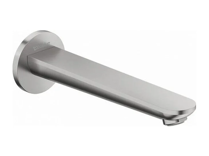 Bec bain déverseur DURAVIT Wave inox brossé