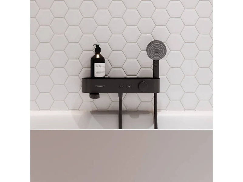Mitigeur baignoire thermostatique HANSGROHE ShowerTablet Select 400 noir mat