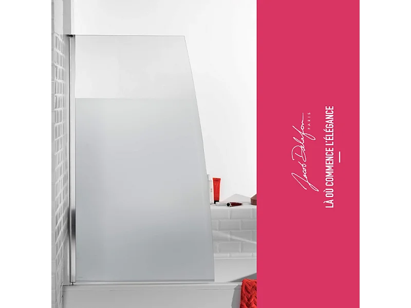 Pare bain JACOB DELAFON Serenity version gauche