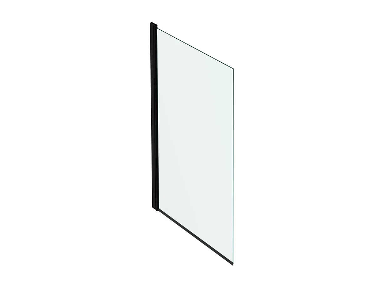 Pare-bain JACOB DELAFON Struktura 1 volet pivotant noir mat