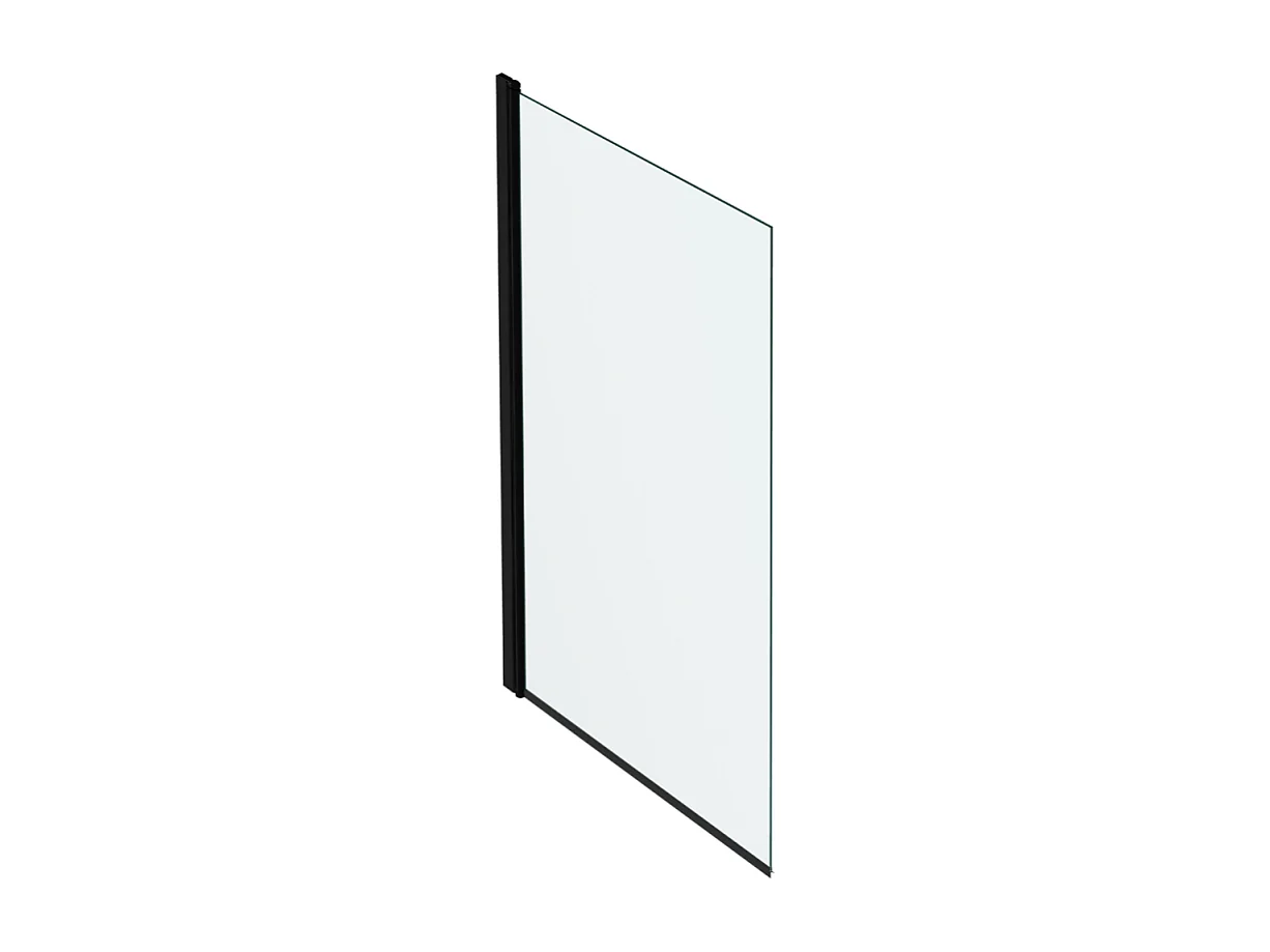 Pare-bain JACOB DELAFON Struktura 1 volet pivotant noir mat