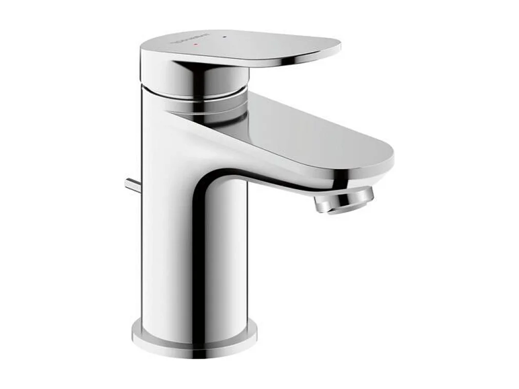 Mitigeur lavabo DURAVIT Wave S Eco 3L/min avec vidage chromé brillant