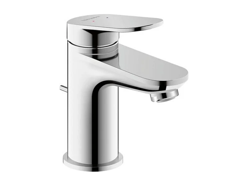 Mitigeur lavabo DURAVIT Wave S Eco 3L/min avec vidage chromé brillant