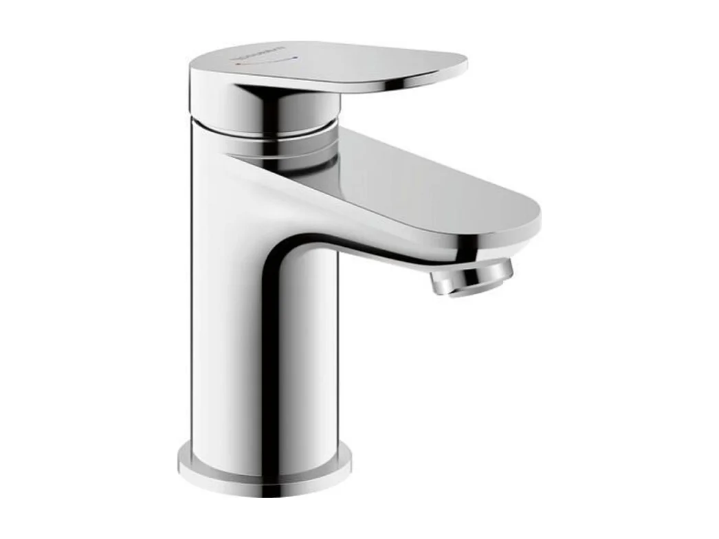 Mitigeur lavabo DURAVIT Wave S ouverture eau froide sans vidage chromé brillant