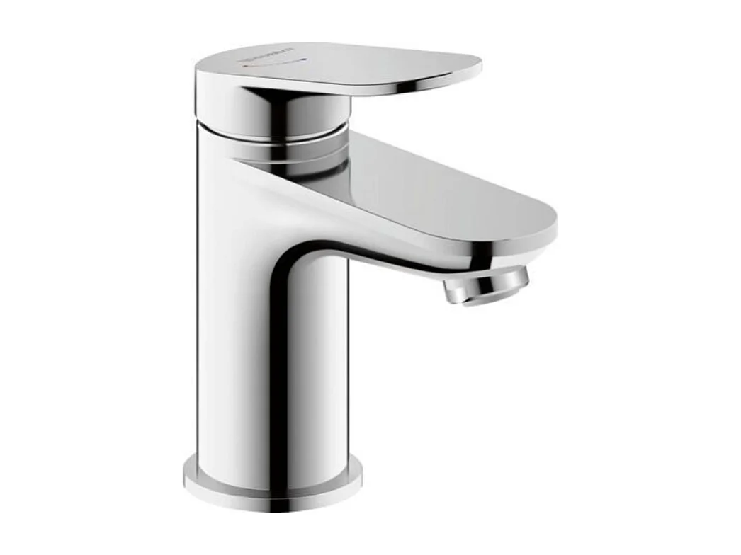Mitigeur lavabo DURAVIT Wave S ouverture eau froide sans vidage chromé brillant