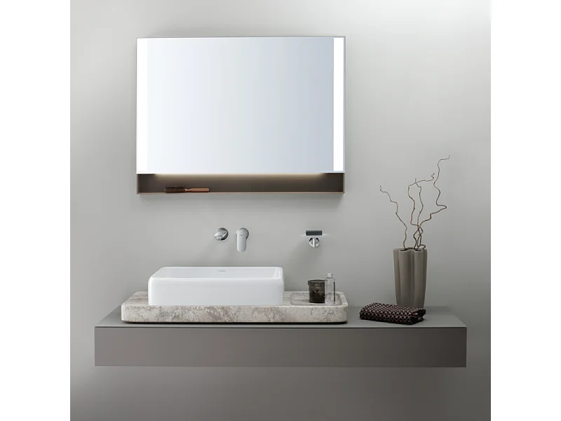 Mitigeur lavabo encastré DURAVIT Wave chromé brillant