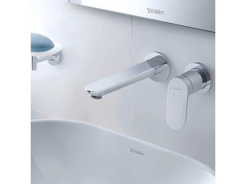 Mitigeur lavabo encastré DURAVIT Wave chromé brillant