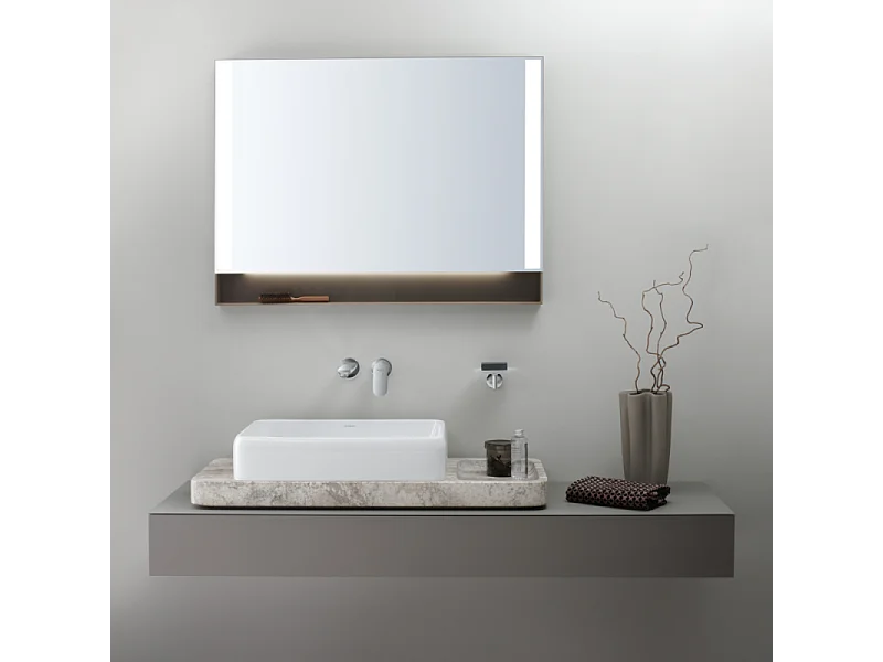 Mitigeur lavabo encastré DURAVIT Wave chromé brillant