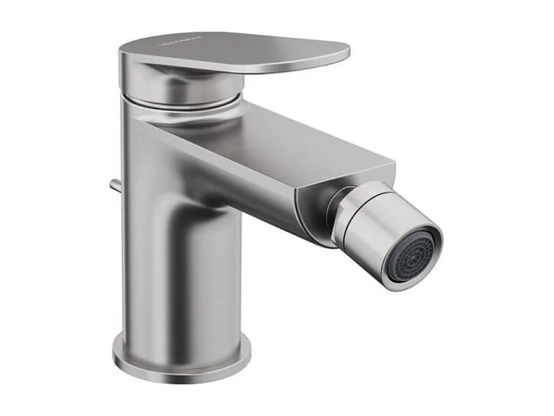 Mitigeur bidet DURAVIT Wave inox brossé
