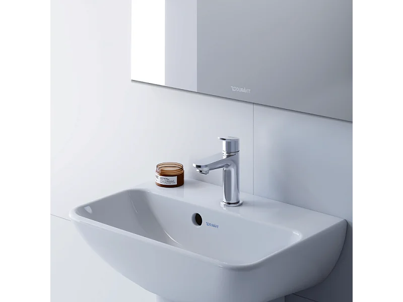 Robinet lave-mains eau froide DURAVIT Wave chromé brillant