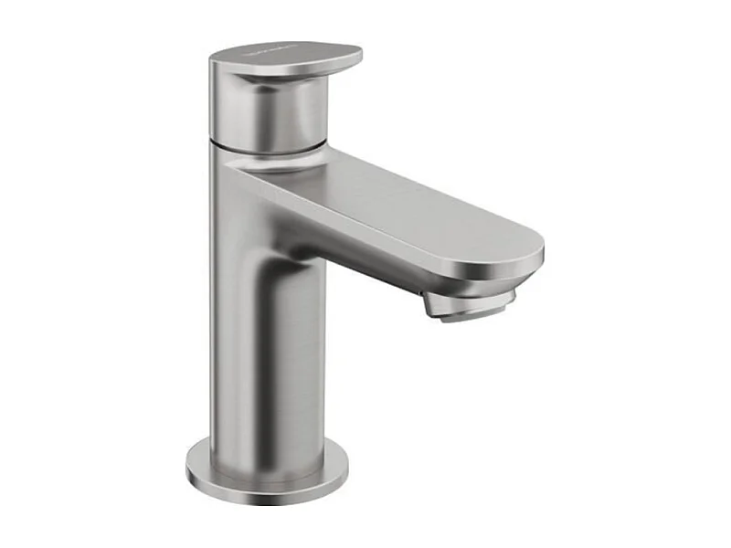 Robinet lave-mains eau froide DURAVIT Wave inox brossé