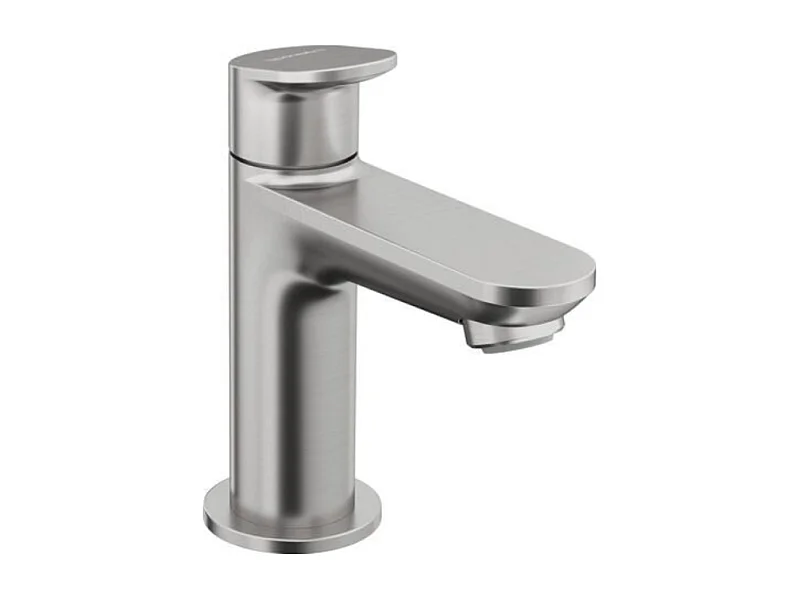 Robinet lave-mains eau froide DURAVIT Wave inox brossé