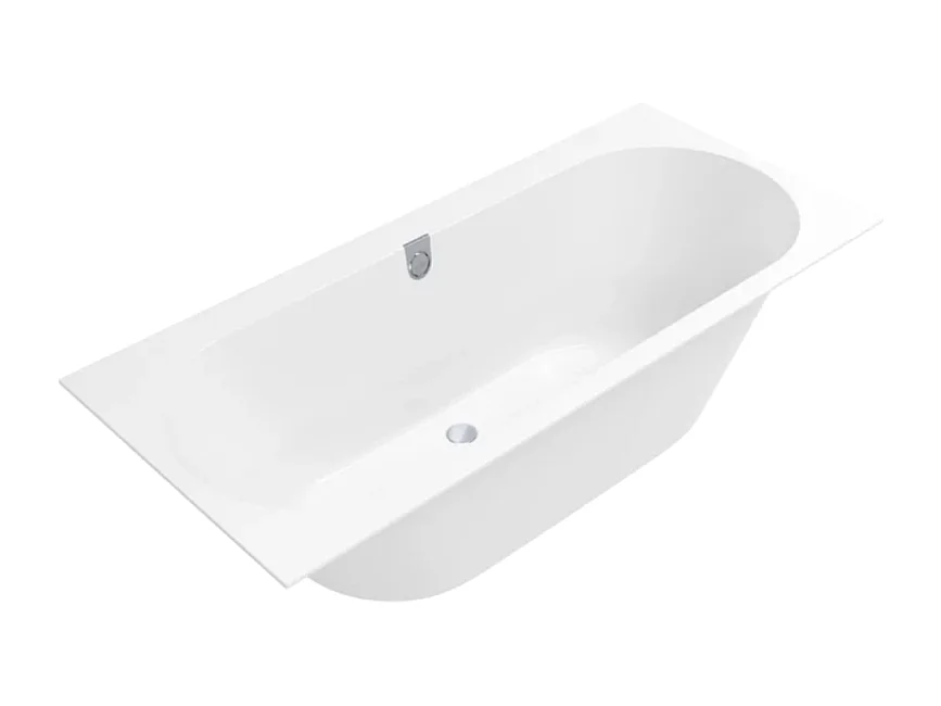Baignoire droite 180 x 80 VILLEROY & BOCH Oberon 2.0 blanc brillant