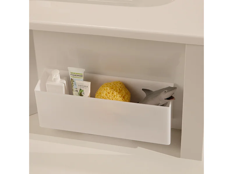 Pack baignoire bain douche 160 x 85 JACOB DELAFON Malice version gauche + tablier bain douche Malice + boite pour tablier