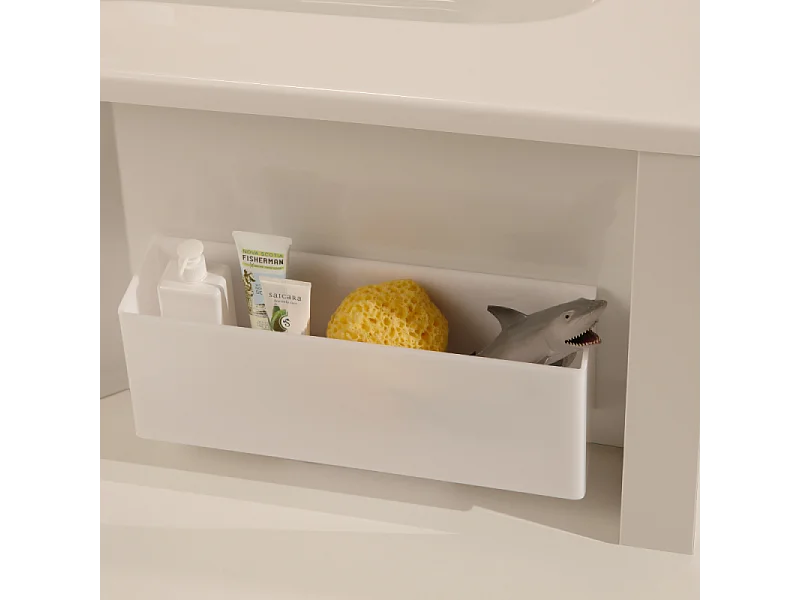 Pack baignoire bain douche 170 x 90 JACOB DELAFON Malice + tablier bain douche Malice version droite + boite pour tablier