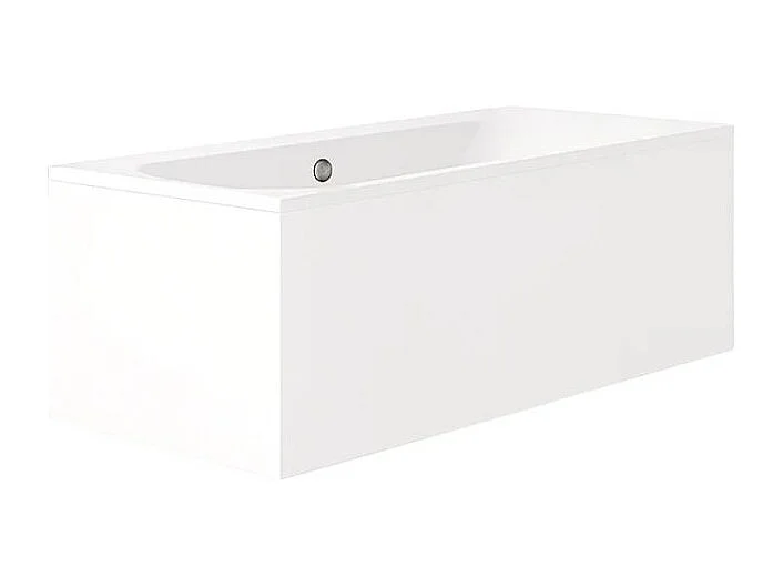 Pack baignoire droite 180 x 80 JACOB DELAFON Elise + tablier en angle + vidage