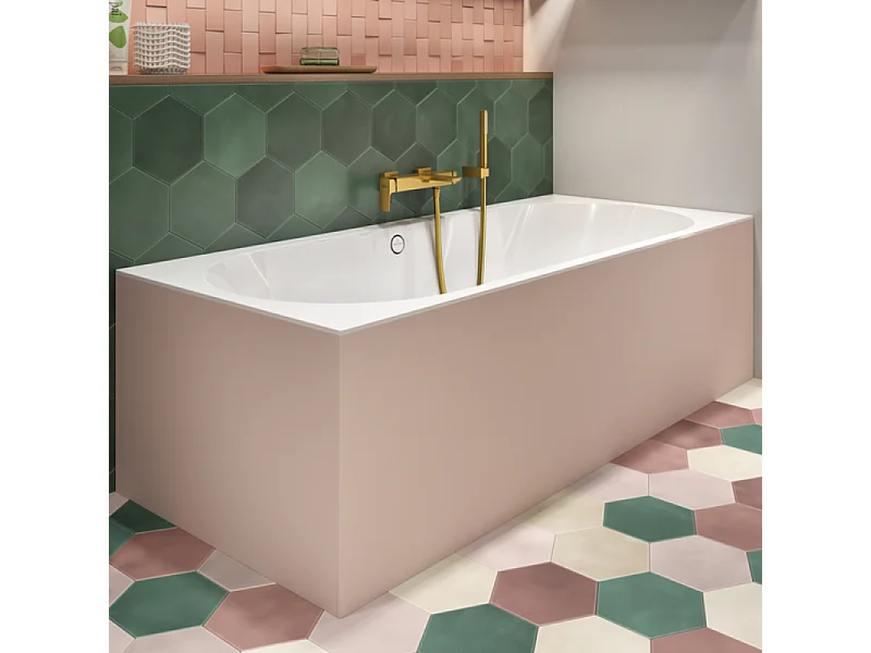 Baignoire droite 170 x 75 VILLEROY & BOCH Oberon 2.0 blanc brillant