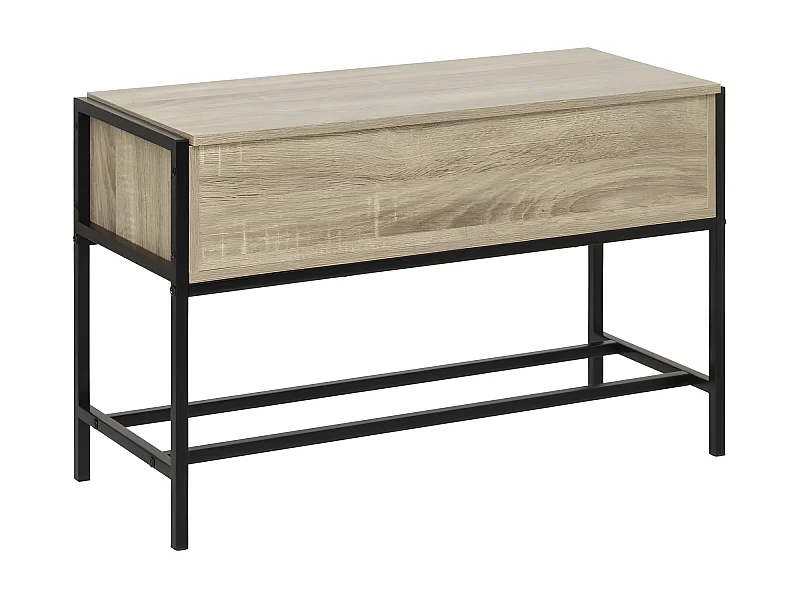 Range-Chaussures Coffre "Aliaj" 76cm Naturel