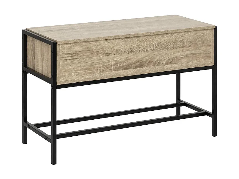 Range-Chaussures Coffre "Aliaj" 76cm Naturel