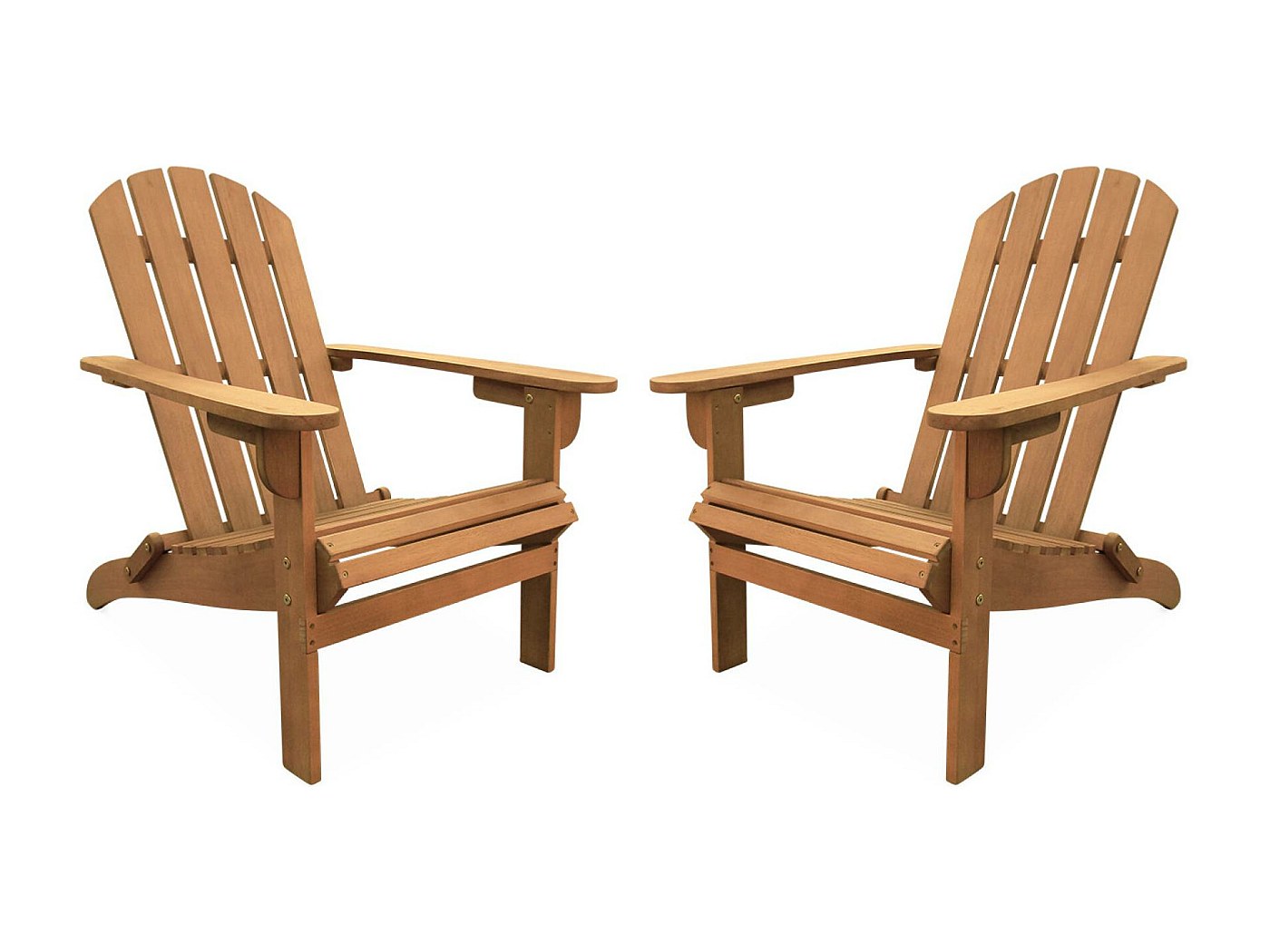 SALE 2025Lot de 2 fauteuils relax/ Chaises de jardin adirondack