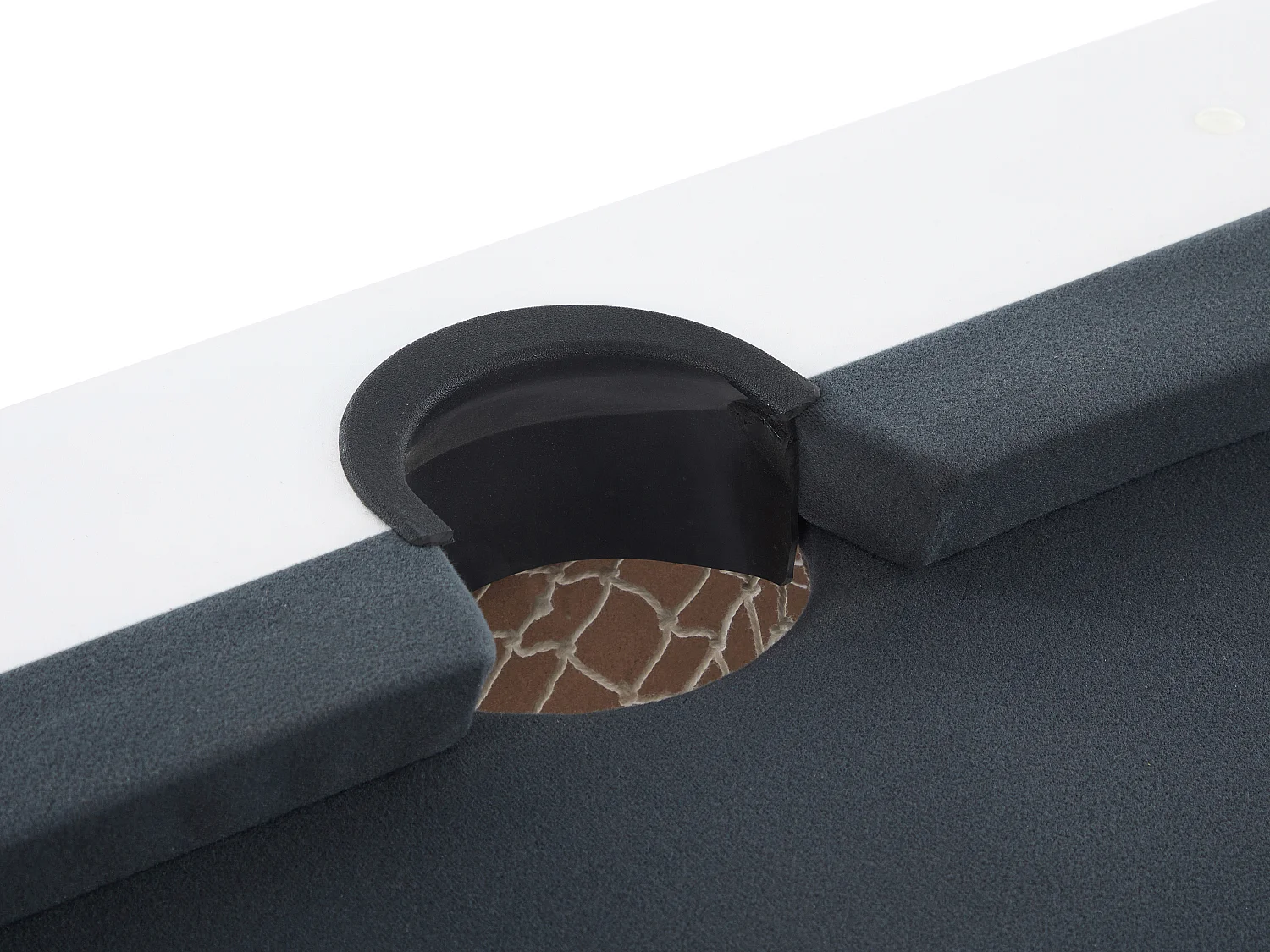 Table transformable - Billard & Ping-pong - Coloris blanc et noir - L213,4 x P111,8 x H78,5 cm - MELIAN