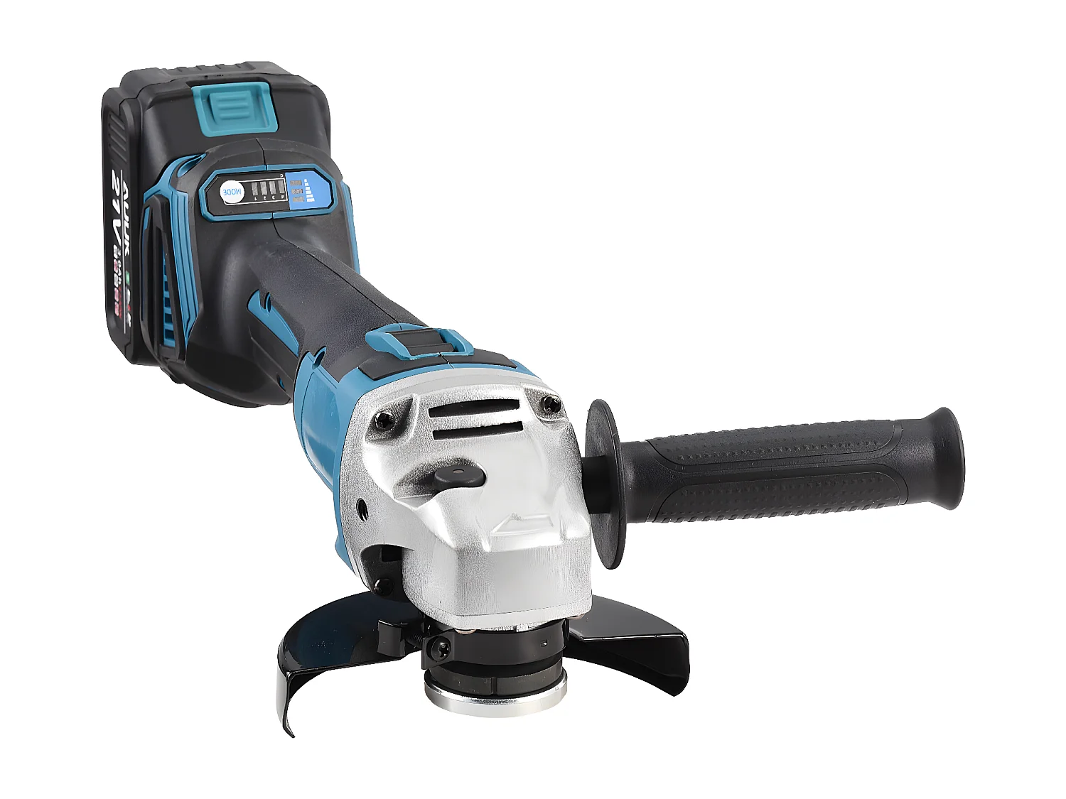 Meuleuse d'angle sans fil pour Makita 18V, meuleuse sans fil 125mm, avec moteur brushless, protection du disque (sans batterie, sans chargeur, sans disques)