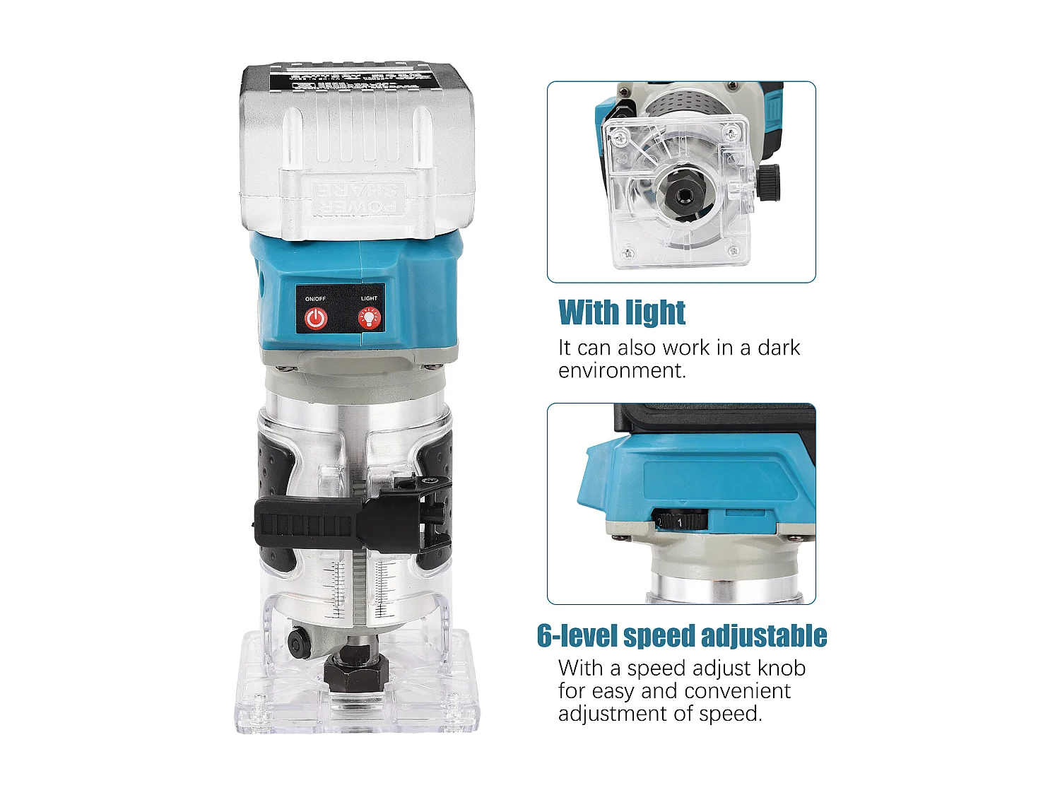 Elektrische houtfrees