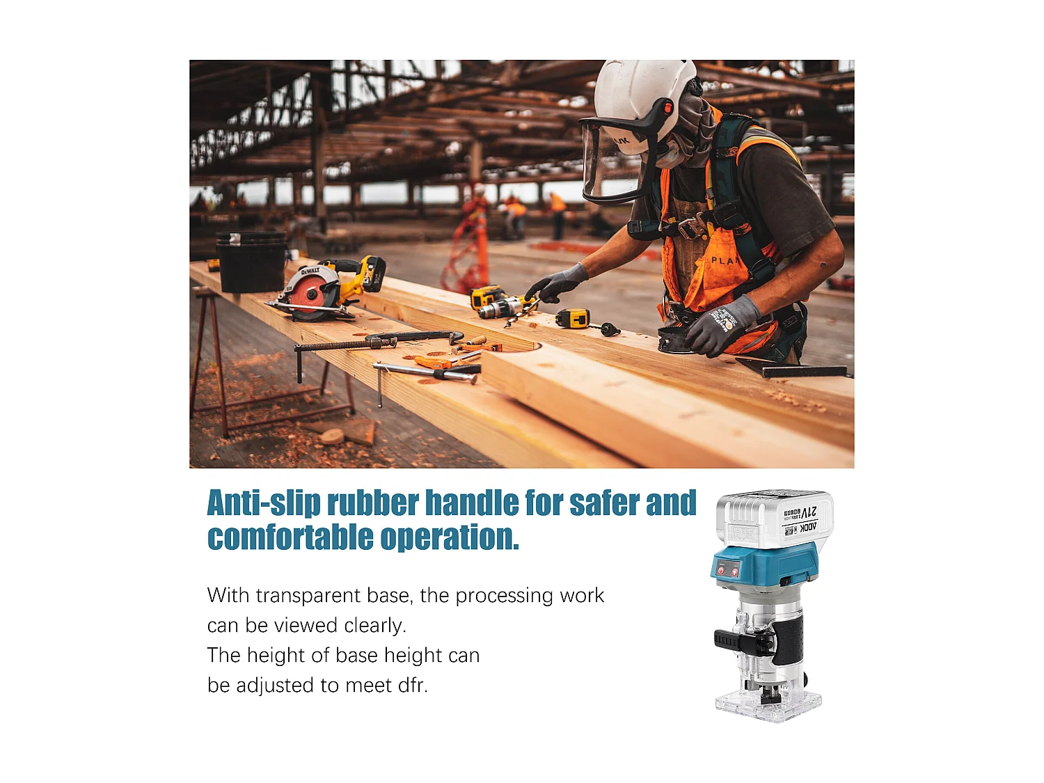 Elektrische houtfrees