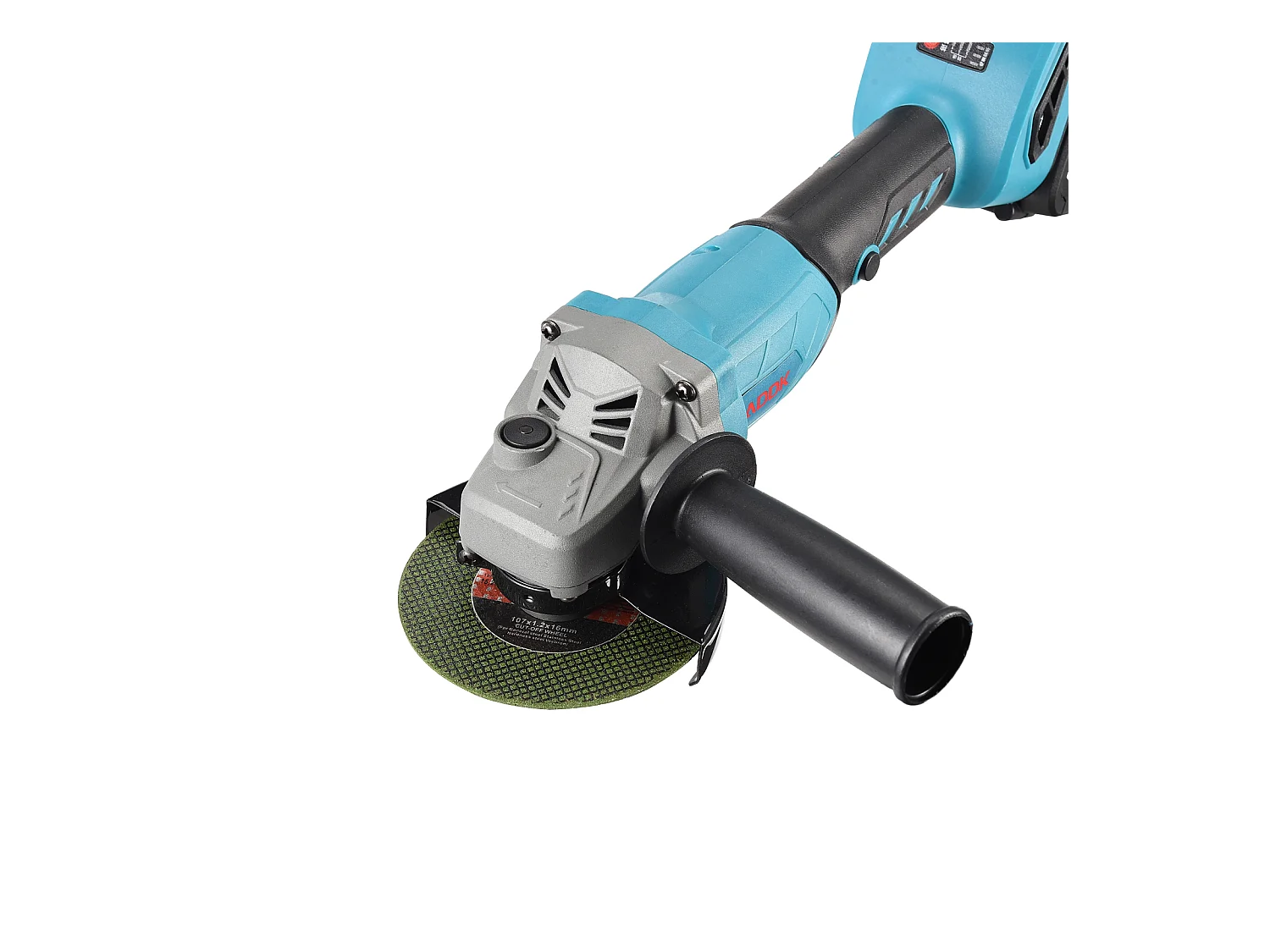 Meuleuse D'angle Brushless - Meuleuse angulaire sans fil - (Ø Disque à Ébarber/à Tronçonner:125 mm) - 2 Batterie lithium-ion 21V 3.0Ah et 1 chargeur