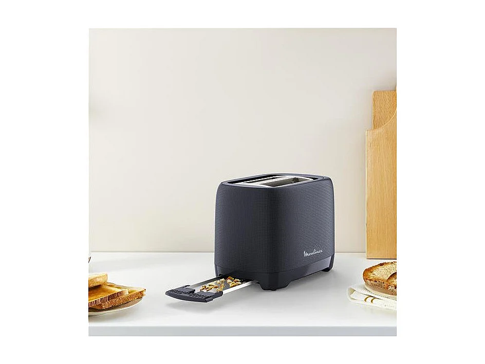 TOASTER MORNING 2 TRANCHES 850W BLEU NUIT MOULINEX - LT2M0810