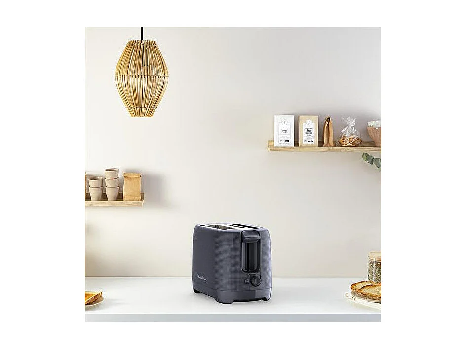 TOASTER MORNING 2 TRANCHES 850W BLEU NUIT MOULINEX - LT2M0810