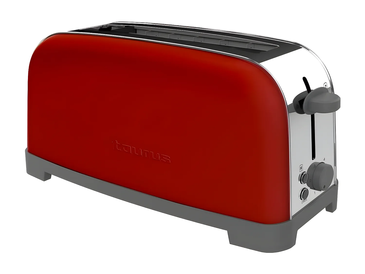 Taurus Grille-pains 1 fente 850w rouge - VINTAGESINGLERED850W