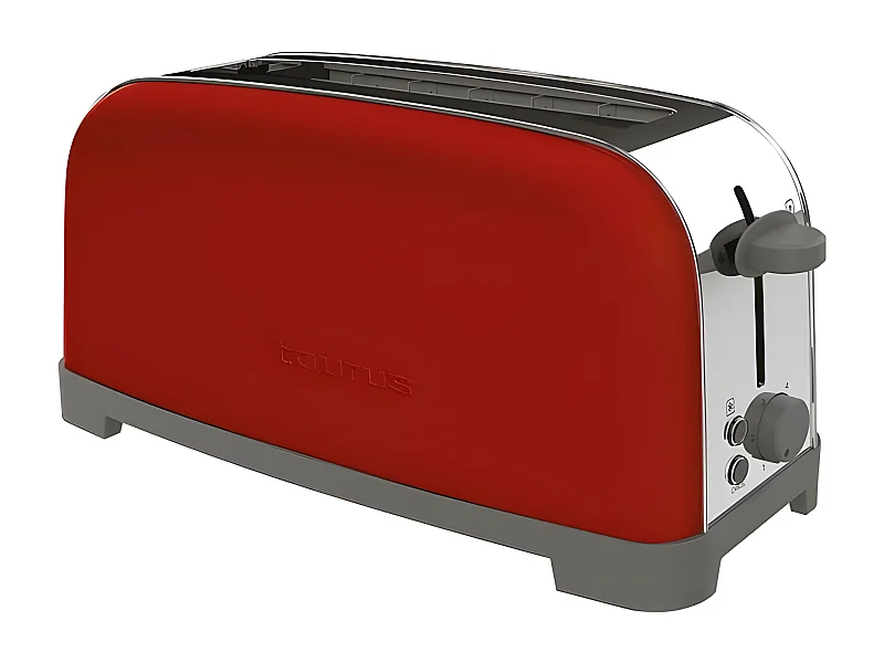 Taurus Grille-pains 1 fente 850w rouge - VINTAGESINGLERED850W