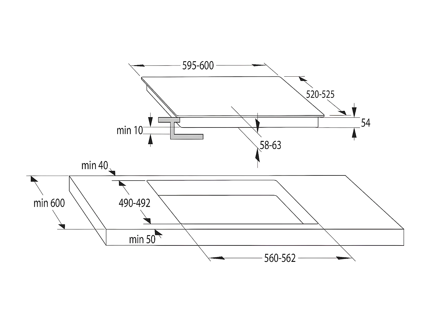 Plaque à induction HISENSE HI6421BSC
