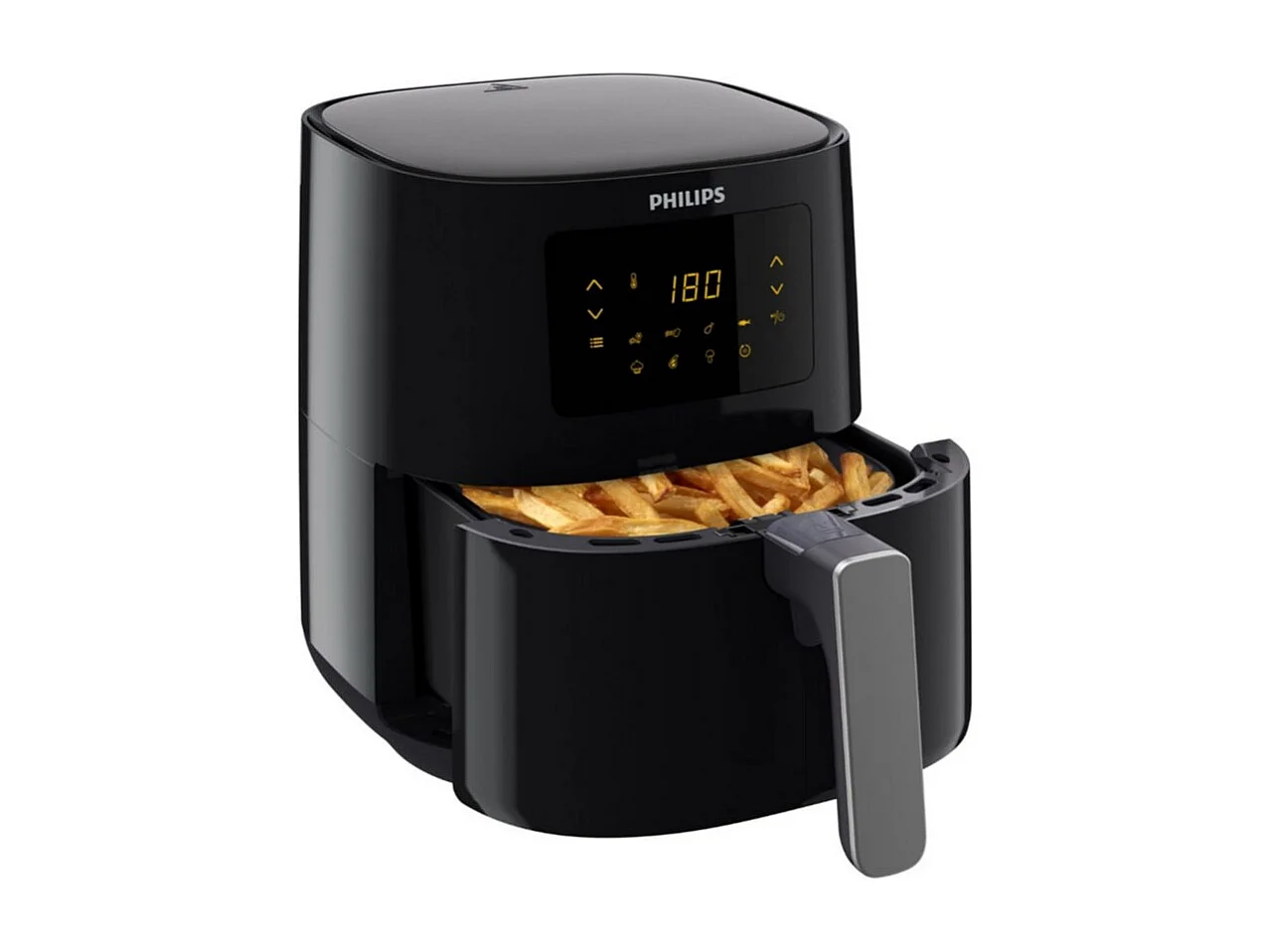 Freidora de aire Philips HD9252/70 1400W 4,1L 7 modos negro