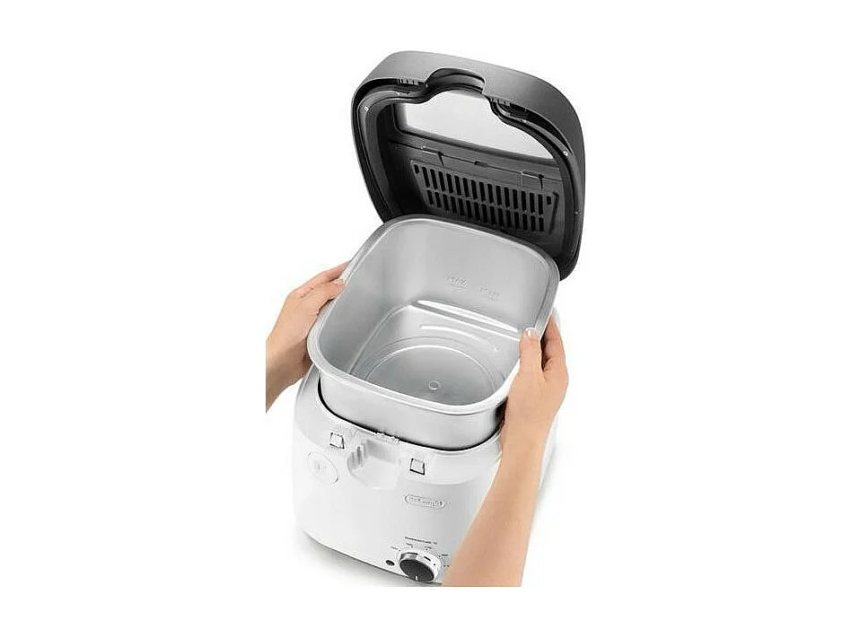 FRITEUSE 1,5KG 1800W CUVE AMOVIBLE EASY CLEAN CUVE AMOVIBLE MONTE ET BA DELONGHI - FS6035