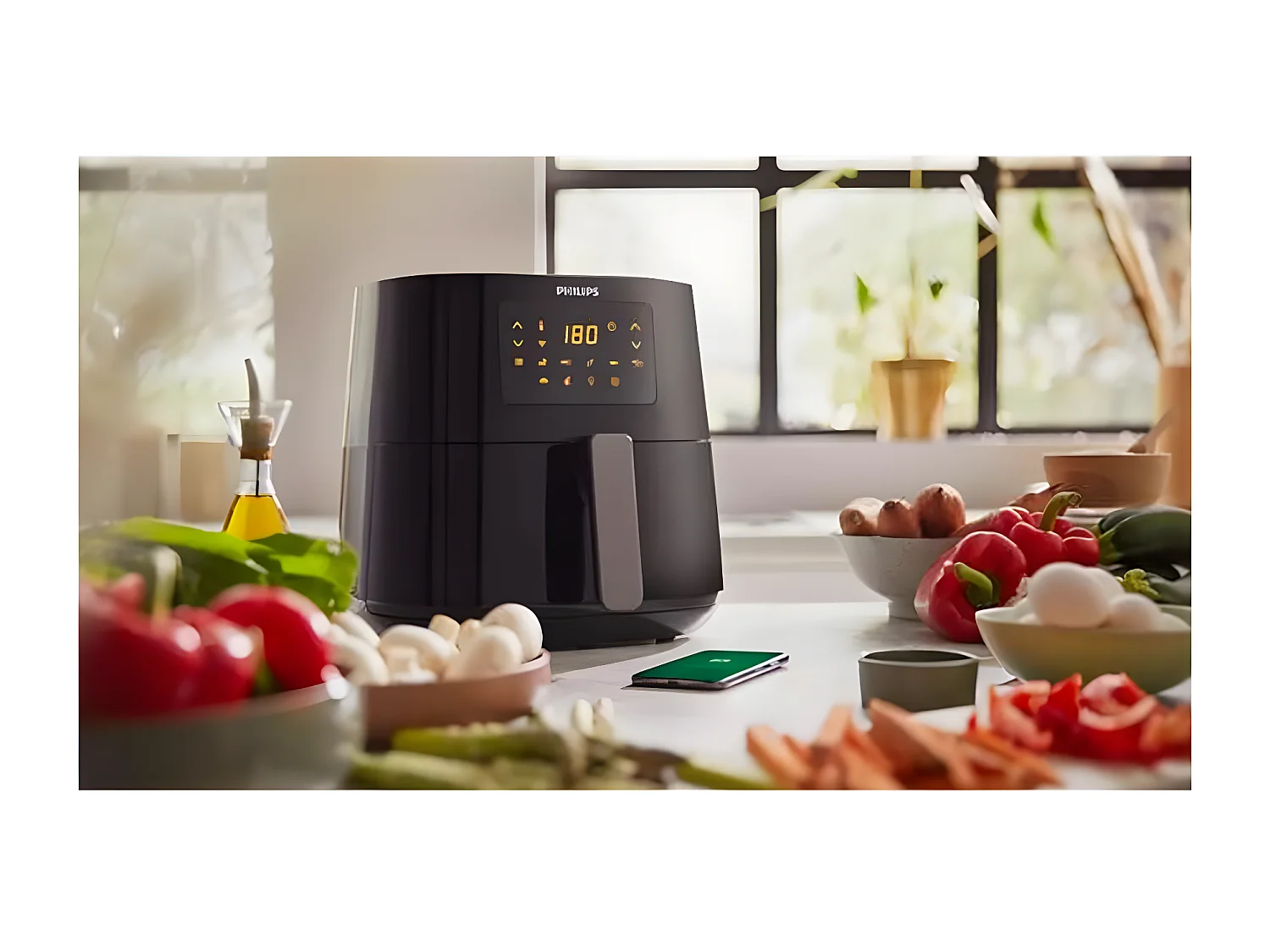 Friteuse Philips HD9280 60 Airfryer O ACC W