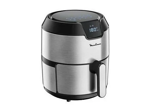 MOULINEX EZ401D10 Easy Fry Digital, Friteuse sans huile, Capacite XL 4,2 L, Ecran tactile, 8 menus preprogrammes, Arret automati