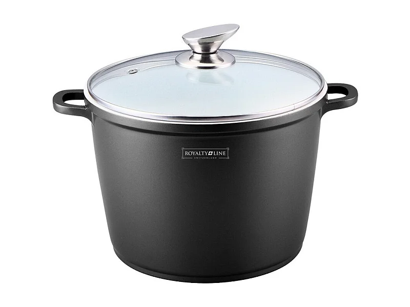 Royalty Line  RL-AD24M: Casserole profonde en revêtement de marbre, 24 cm