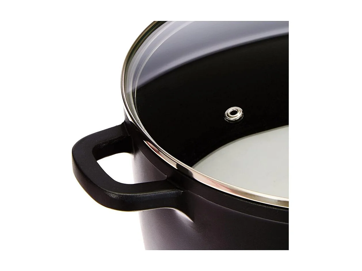 Royalty Line  RL-AD24M: Casserole profonde en revêtement de marbre, 24 cm