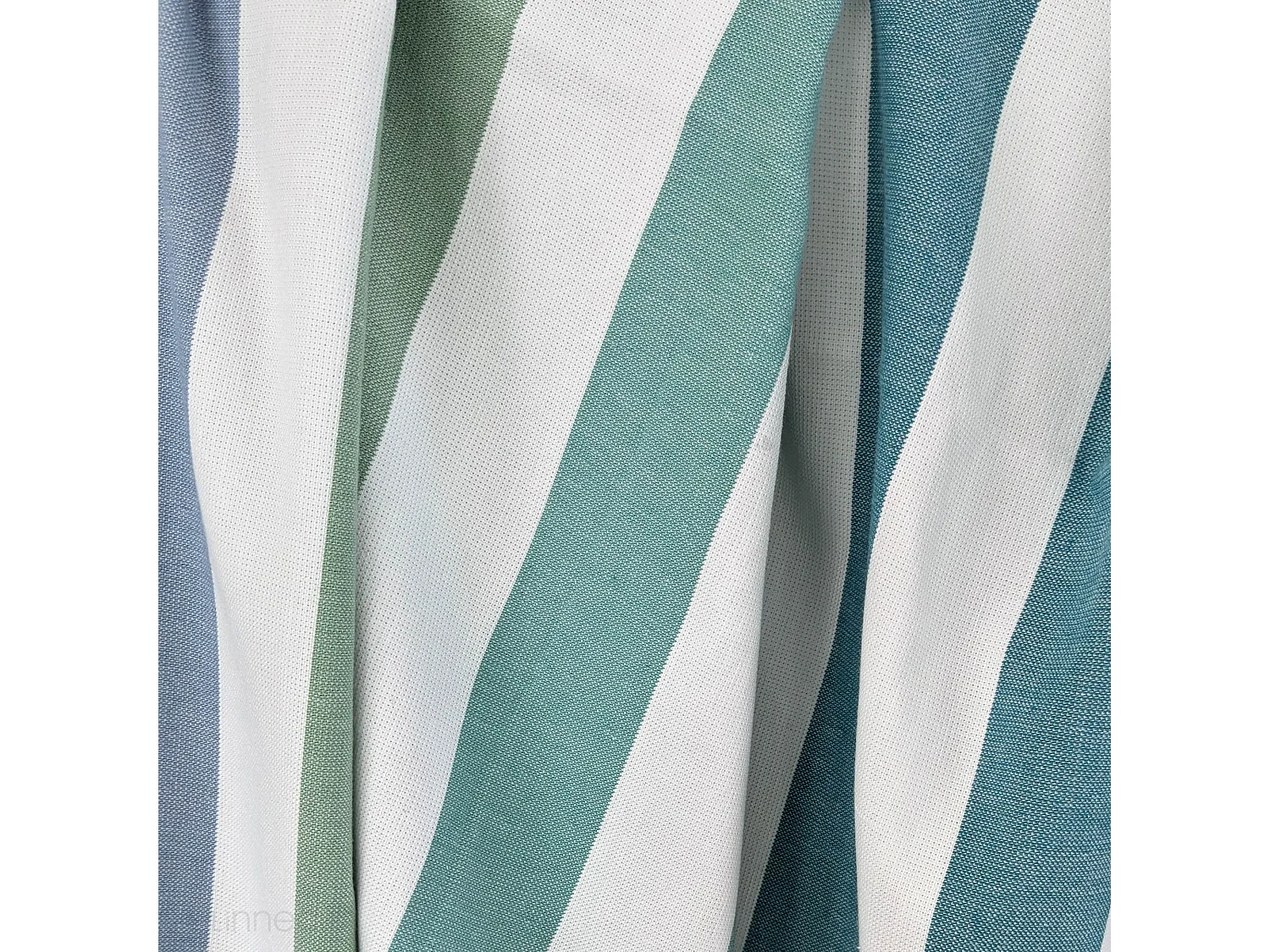 Drap de plage à rayures 100x180 cm pur coton collection BARBAGIA bleu