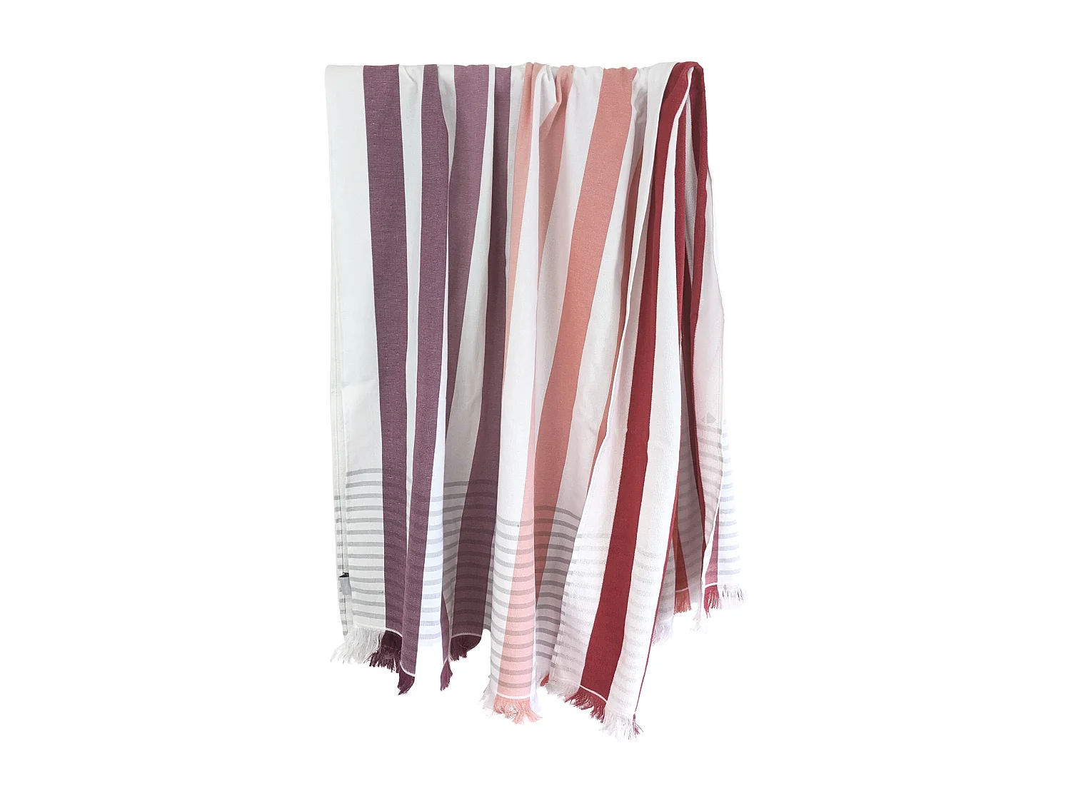 Drap de plage 100x180 cm pur coton collection BARBAGIA orange