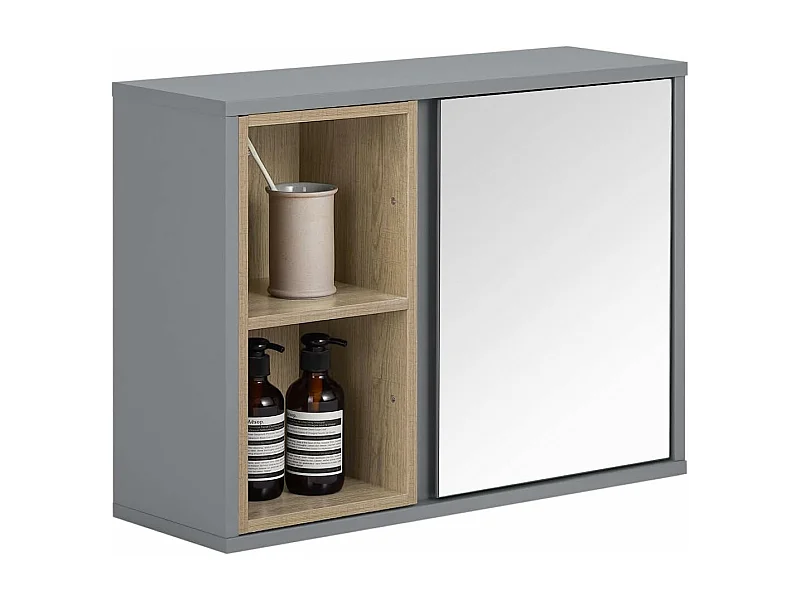 SoBuy Spiegelschrank BZR149-DG