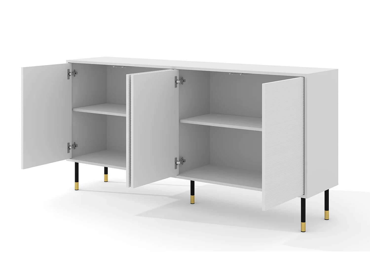 Buffet 4 ante Rani bianco 60cm